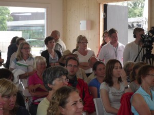 Fullsatt seminarium (Eva Corp SLV, Agnetha Dreber LI, Annika Åhnberg m fl.)