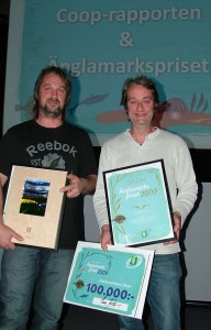 Charles och Robert Olsson vinnare av Änglamarkpriset.