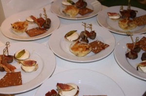 Tallrik med smakprov