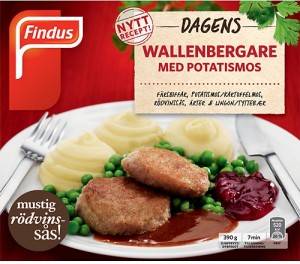 Wallenbergare med lingonsylt