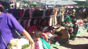 Marknad i Myeik, Burma